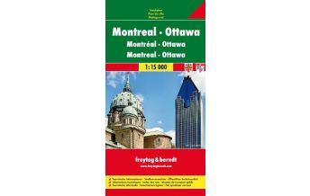 f&b Stadtpläne Ottawa - Montreal Freytag-Berndt und ARTARIA