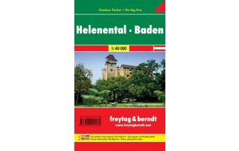 f&b Wanderkarten Helenental - Baden, Outdoor Pocket + The Big Five, Wanderkarte 1:40.000 Freytag-Berndt und ARTARIA