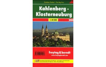 f&b Hiking Maps Kahlenberg - Klosterneuburg, Outdoor Pocket + The Big Five, Wanderkarte 1:40.000 Freytag-Berndt und ARTARIA