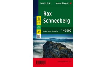 f&b Hiking Maps Rax - Schneeberg, Outdoor Pocket, Wanderkarte 1:40.000 Freytag-Berndt und ARTARIA