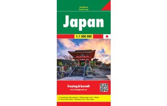 f&b Road Maps f&b Autokarte Japan 1:1 Mill. Freytag-Berndt und ARTARIA