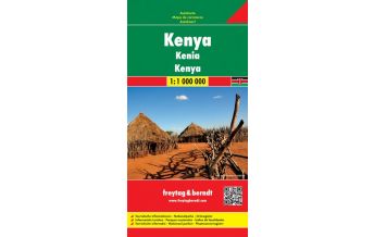 f&b Road Maps f&b Autokarte Kenya 1:1.000.000 Freytag-Berndt und ARTARIA