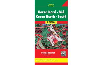 f&b Straßenkarten f&b Autokarte Korea Nord - Süd 1:800.000 Freytag-Berndt und ARTARIA