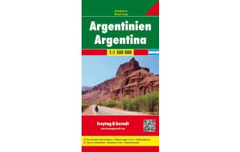 f&b Road Maps f&b Autokarte Argentinien 1:1,5 Mio. Freytag-Berndt und ARTARIA