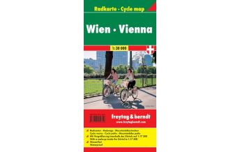 Mountainbike Touring / Mountainbike Maps Radkarte Wien 1:30.000 Freytag-Berndt und ARTARIA