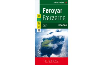 f&b Straßenkarten Färöer - Føroyar, Straßenkarte 1:100.000 Freytag-Berndt und Artaria
