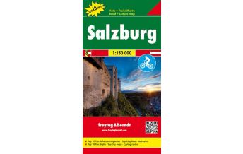 f&b Road Maps freytag & berndt Auto-Rad-Freizeitkarte, Salzburg 1:150.000 Freytag-Berndt und ARTARIA