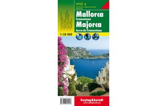 f&b Hiking Maps WK E4 Mallorca - Tramuntana, Wanderkarte 1:50.000 Freytag-Berndt und ARTARIA
