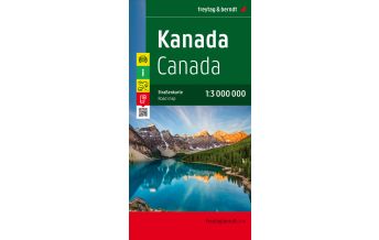 f&b Road Maps Kanada, Straßenkarte 1:3.000.000, freytag & berndt Freytag-Berndt und ARTARIA