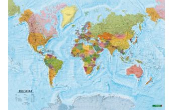 World Maps Wandkarte: Die Welt 1:40.000.000 Freytag-Berndt und Artaria