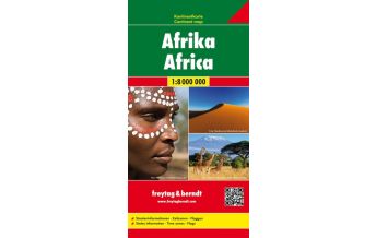 f&b Straßenkarten f&b Kontinentkarte Afrika 1:8 Mio. Freytag-Berndt und ARTARIA