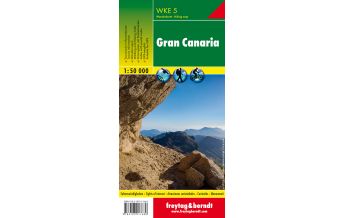 f&b Hiking Maps WKE 5, Gran Canaria, Wanderkarte 1:50.000 Freytag-Berndt und ARTARIA