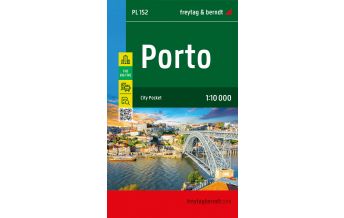Stadtpläne Porto, Stadtplan 1:15.000, City Pocket + The Big Five Freytag-Berndt und ARTARIA