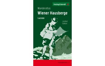 f&b Wanderkarten Wiener Hausberge, Wanderatlas 1:40.000, Jubliäumsausgabe Freytag-Berndt und ARTARIA