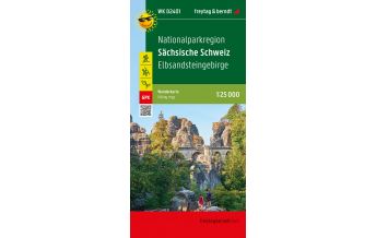 f&b Wanderkarten Nationalparkregion Sächsische Schweiz, Wanderkarte 1:25.000 Freytag-Berndt und ARTARIA