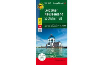 f&b Wanderkarten Leipziger Neuseenland - Südlicher Teil, Wander-, Rad- und Freizeitkarte 1:50.000, freytag & berndt, WKD 5661 Freytag-Berndt und ARTARIA