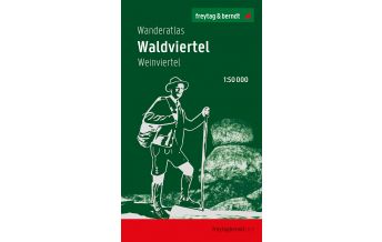 f&b Hiking Maps f&b Wanderatlas Waldviertel, Weinviertel Freytag-Berndt und ARTARIA