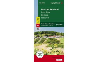 f&b Hiking Maps Westliches Weinviertel, Wander-, Rad- und Freizeitkarte 1:50.000, freytag & berndt, WK 0015 Freytag-Berndt und ARTARIA