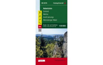 f&b Hiking Maps Nebelstein, Wander-, Rad- und Freizeitkarte 1:50.000, freytag & berndt, WK 0076 Freytag-Berndt und ARTARIA