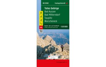 f&b Hiking Maps Totes Gebirge, Wander-, Rad- und Freizeitkarte 1:50.000, freytag & berndt, WK 0082 Freytag-Berndt und ARTARIA