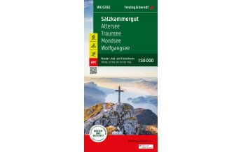 f&b Hiking Maps Salzkammergut, Wander-, Rad- und Freizeitkarte 1:50.000, freytag & berndt, WK 0282 Freytag-Berndt und Artaria