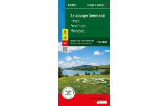 f&b Hiking Maps Salzburger Seenland, Wander-, Rad- und Freizeitkarte 1:50.000, freytag & berndt, WK 0391 Freytag-Berndt und ARTARIA