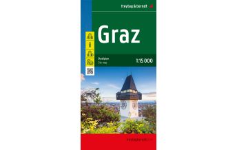 f&b City Maps Graz, Stadtplan 1:15.000 Freytag-Berndt und ARTARIA