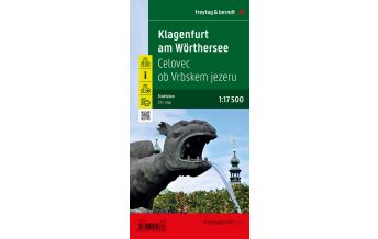 f&b Stadtpläne Klagenfurt am Wörthersee 1:17.500 Freytag-Berndt und ARTARIA