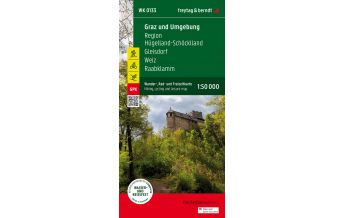 f&b Wanderkarten Graz und Umgebung, Wander-, Rad- und Freizeitkarte 1:50.000, freytag & berndt, WK 0133 Freytag-Berndt und Artaria