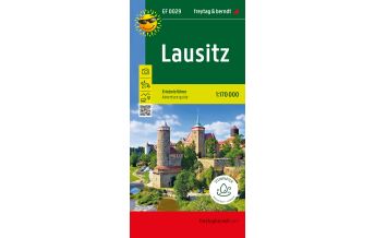 Road Maps Lausitz, Erlebnisführer 1:170.000, freytag & berndt, EF 0029 Freytag-Berndt und Artaria