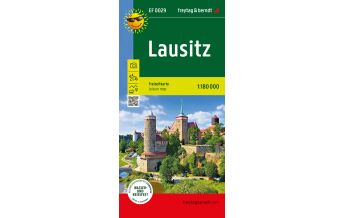 f&b Road Maps Lausitz, Freizeitkarte 1:180.000, freytag & berndt Freytag-Berndt und Artaria