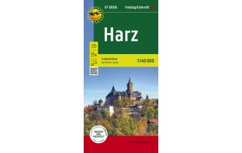 f&b Straßenkarten Harz, Erlebnisführer 1:140.000, freytag & berndt, EF 0006 Freytag-Berndt und ARTARIA