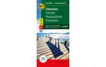 f&b Hiking Maps Chiemsee, Wander-, Rad- und Freizeitkarte 1:50.000, freytag & berndt, WK D5203 Freytag-Berndt und ARTARIA