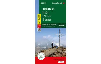 f&b Hiking Maps Innsbruck, Wander-, Rad- und Freizeitkarte 1:50.000, freytag & berndt, WK 0241 Freytag-Berndt und Artaria