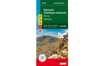 f&b Hiking Maps Naturpark Zirbitzkogel-Grebenzen, Wander-, Rad- und Freizeitkarte 1:50.000, freytag & berndt, WK 211 Freytag-Berndt und Artaria