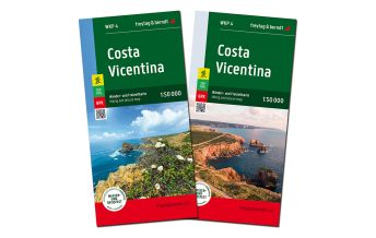 f&b Hiking Maps Costa Vicentina, Hiking Map 1:50.000 Freytag-Berndt und Artaria