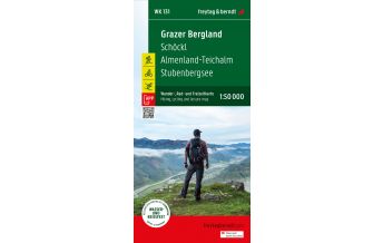 f&b Hiking Maps Grazer Bergland, Wander-, Rad- und Freizeitkarte 1:50.000, freytag & berndt, WK 131 Freytag-Berndt und Artaria