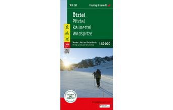 f&b Hiking Maps Ötztal, Wander-, Rad- und Freizeitkarte 1:50.000, freytag & berndt, WK 251 Freytag-Berndt und Artaria