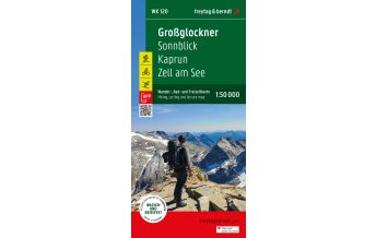 f&b Wanderkarten Großglockner, Wander-, Rad- und Freizeitkarte 1:50.000, freytag & berndt, WK 120 Freytag-Berndt und Artaria