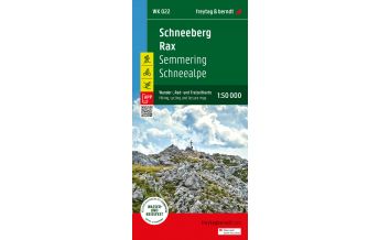 f&b Hiking Maps Schneeberg - Rax, Wander-, Rad- und Freizeitkarte 1:50.000, freytag & berndt, WK 022 Freytag-Berndt und Artaria