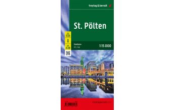 f&b City Maps St. Pölten, Stadtplan 1:15.000, freytag & berndt Freytag-Berndt und ARTARIA