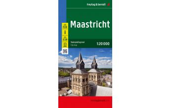 f&b City Maps Maastricht, Stadtplan 1:20.000, freytag & berndt Freytag-Berndt und Artaria