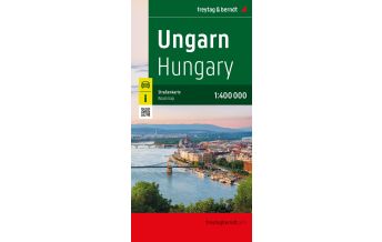 f&b Road Maps Ungarn, Straßenkarte 1:400.000, freytag & berndt Freytag-Berndt und Artaria