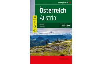 f&b Straßenkarten Österreich Supertouring, Autoatlas 1:150.000, freytag & berndt Freytag-Berndt und Artaria