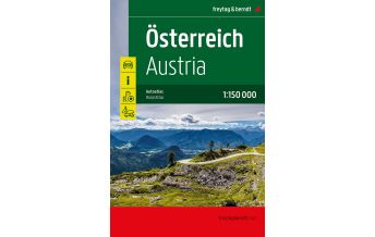 f&b Straßenkarten Österreich Supertouring, Autoatlas 1:150.000, freytag & berndt Freytag-Berndt und Artaria