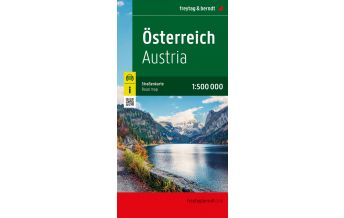 f&b Road Maps Österreich, Straßenkarte 1:500.000, freytag & berndt Freytag-Berndt und Artaria