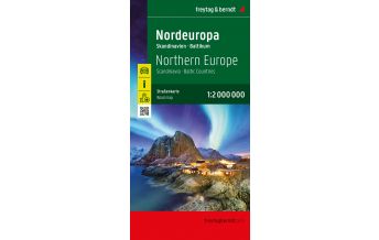 f&b Road Maps Nordeuropa, Straßenkarte 1:2.000.000, freytag & berndt Freytag-Berndt und Artaria