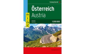 f&b Road Maps Österreich, Straßen-Atlas 1:200.000, freytag & berndt Freytag-Berndt und Artaria