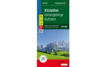 f&b Wanderkarten Kitzbühel, Wander-, Rad- und Freizeitkarte 1:50.000, freytag & berndt, WK 301 Freytag-Berndt und Artaria
