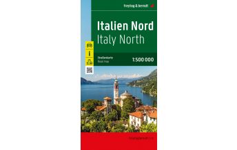 f&b Road Maps Italien Nord, Straßenkarte 1:500.000, freytag & berndt Freytag-Berndt und Artaria